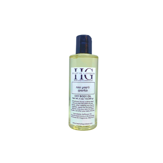 New Year’s Sparkle Dry Body Oil
